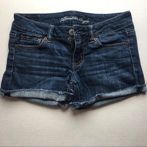Cut Off Denim Shorts